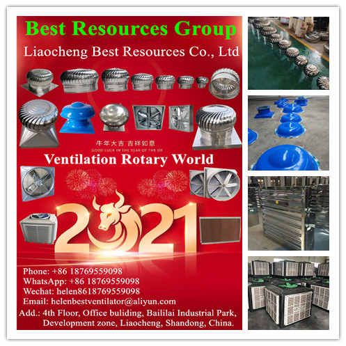 quality Wind driven Roof turbine ventilator Fan factory