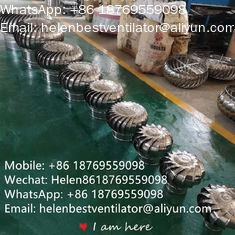 Produce LC-BEST 75mm to  LC-BEST 1500mm stainless steel No power roof turbine ventilation for factory, accept customzied