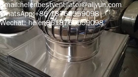Good price 300mm Industrial Turbine Roof Wind Up Fans online
