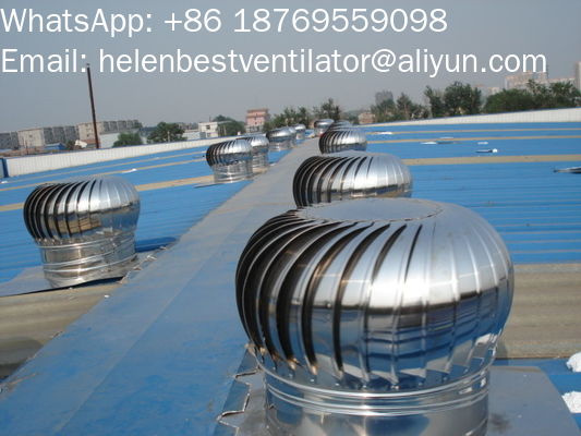 500mm Aipukeji Aluminium Alloy Roof Non Powered Turbine Ventilator