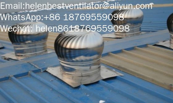 Good price High function-price ratio Rotary roof ventilators with preliminary dimensions online