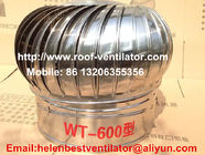 600mm roof cowl for workshop stainless steel