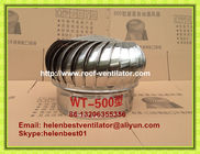 500mm wind driven roof turbo ventilator for warehouse stainless steel