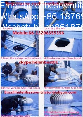 Good price 1000mm roof turbo ventilator for workshop stainless steel online