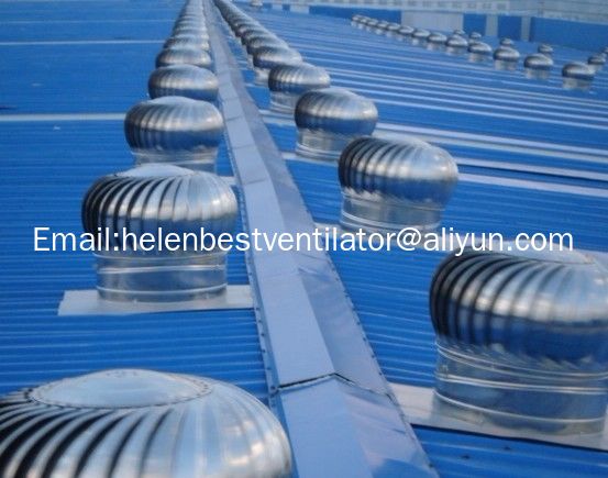 Brand new wind powered roof ventilators for professional product