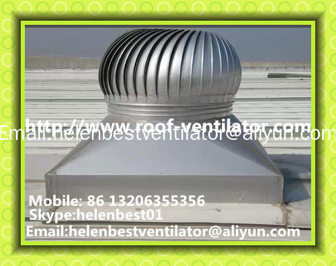 wind driven roof turbine ventilator for workshop Aluminum