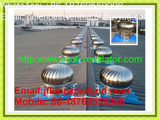Good price 760mm wind driven roof turbo ventilator for factory stainless steel online