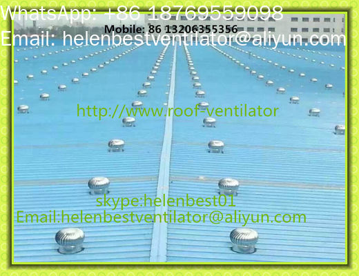 Good price 500mm wind driven poultry turbo ventilator for stainless steel online