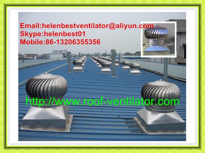 1200mm roof turbine ventilator stainless steel